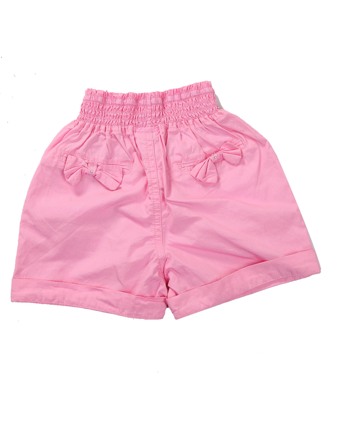 abckids童装童鞋专场女童装粉红短裤f22120084-6100