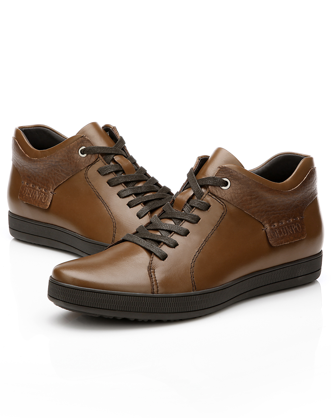 欧伦堡olunpo鞋子专场棕色皮靴男鞋daba1218-02_唯品会