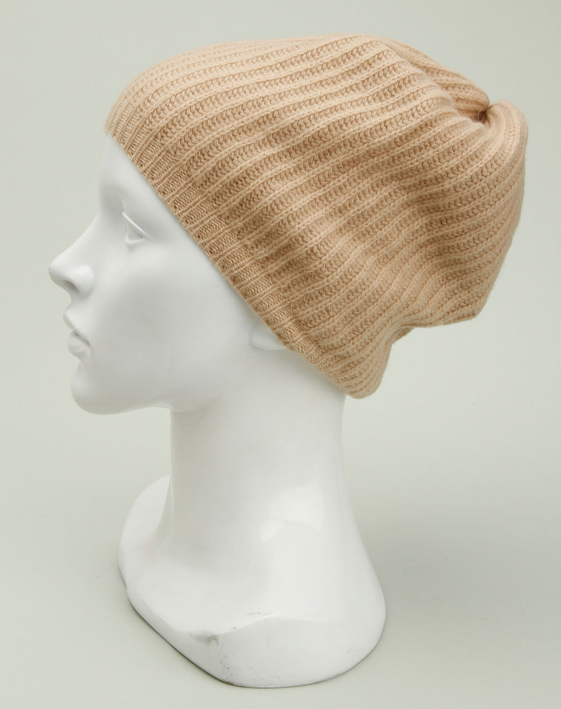 weekend maxmara 女款惬意舒适纯色圆形包头帽子驼色