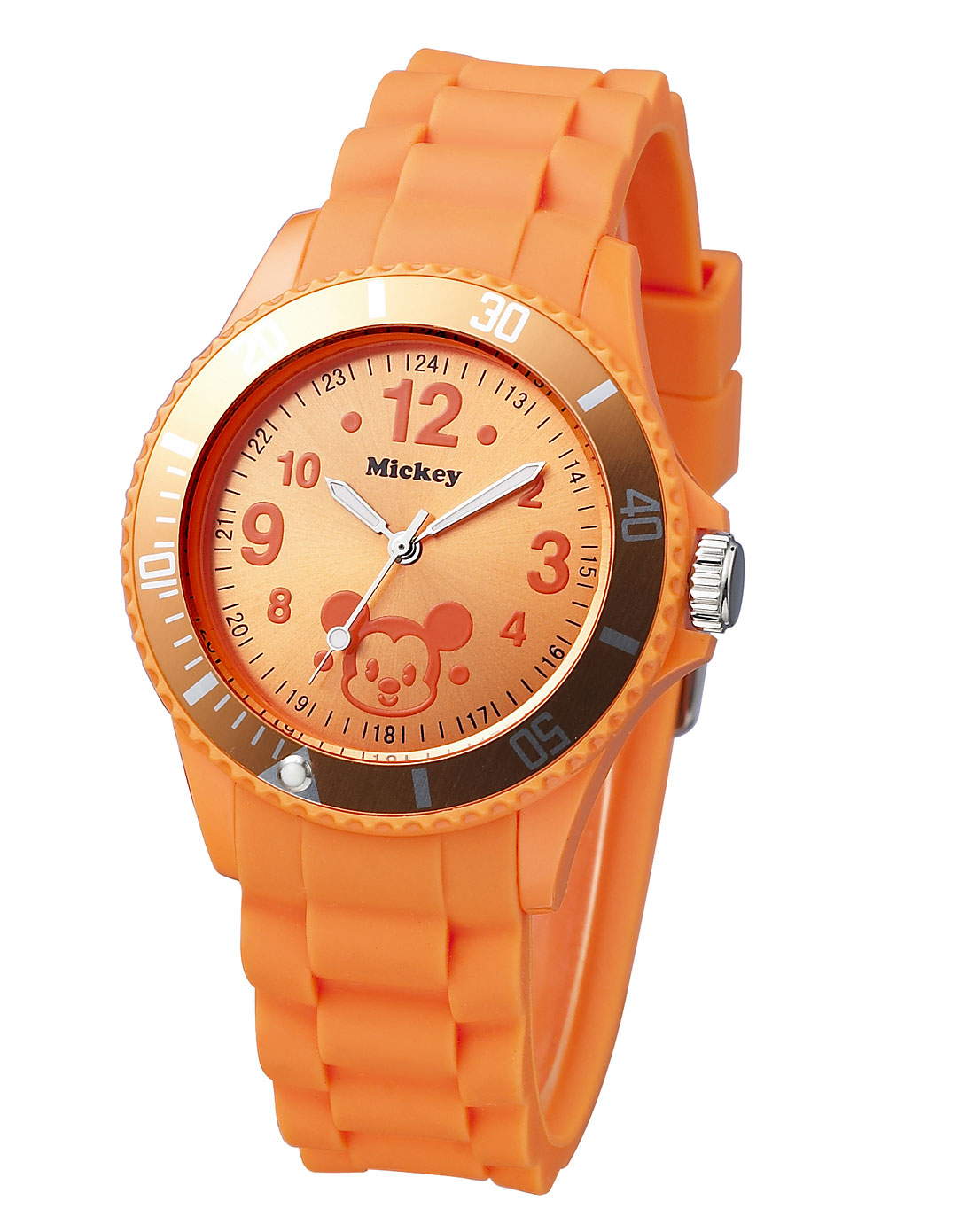 百迪baidi&迪士尼disney手表专场-disney cuties 女款橙色缤纷多彩