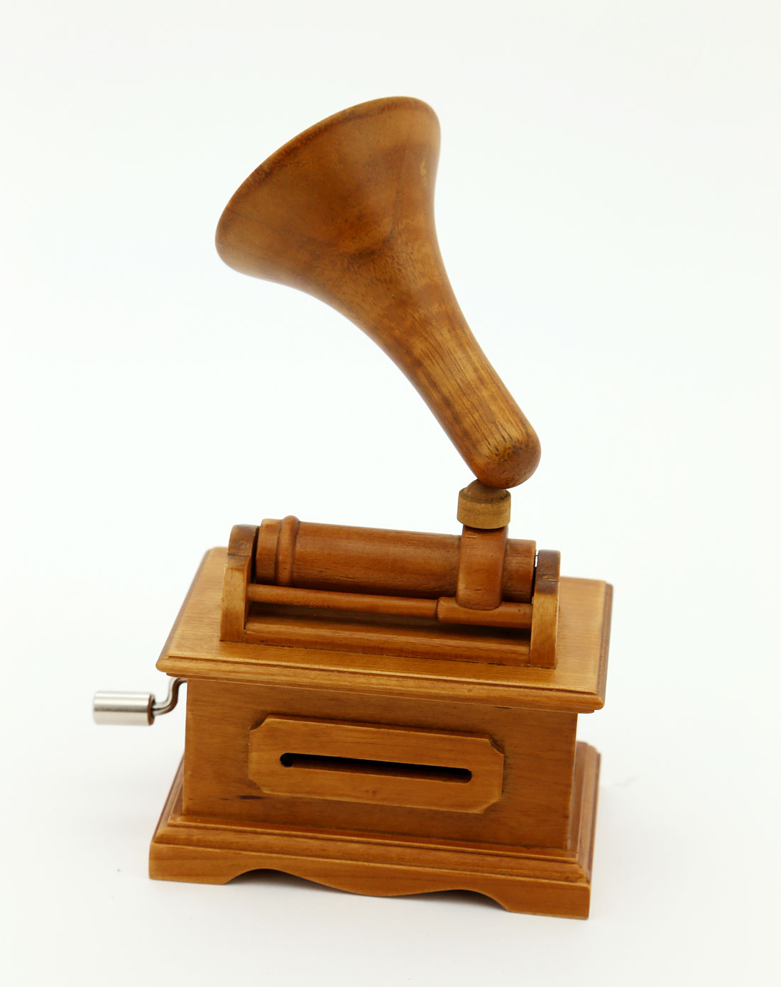 diy古典八音盒(手摇留声机)