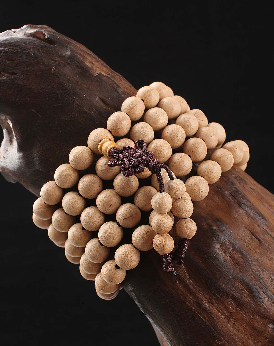 天然故宫五线菩提108颗佛珠手链