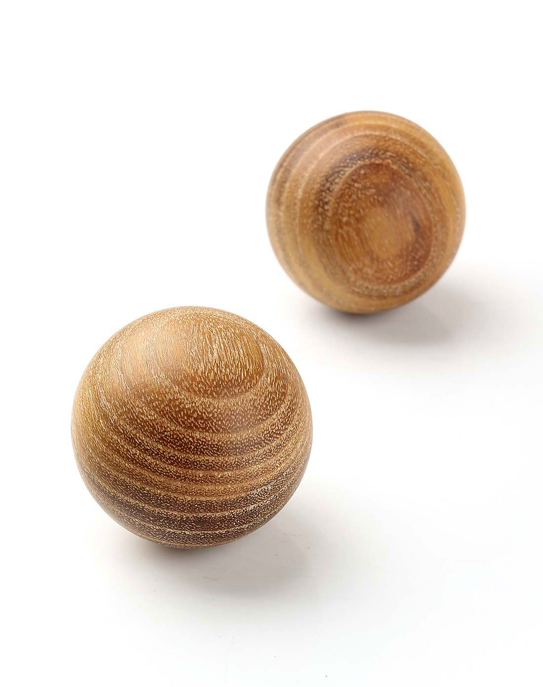 中性 天然花椒木健身球一对装