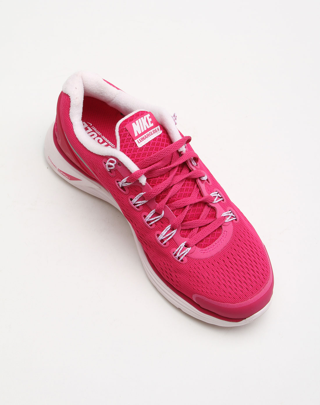 耐克nike-女款玫红色镂空时尚运动鞋524978-606_唯品会