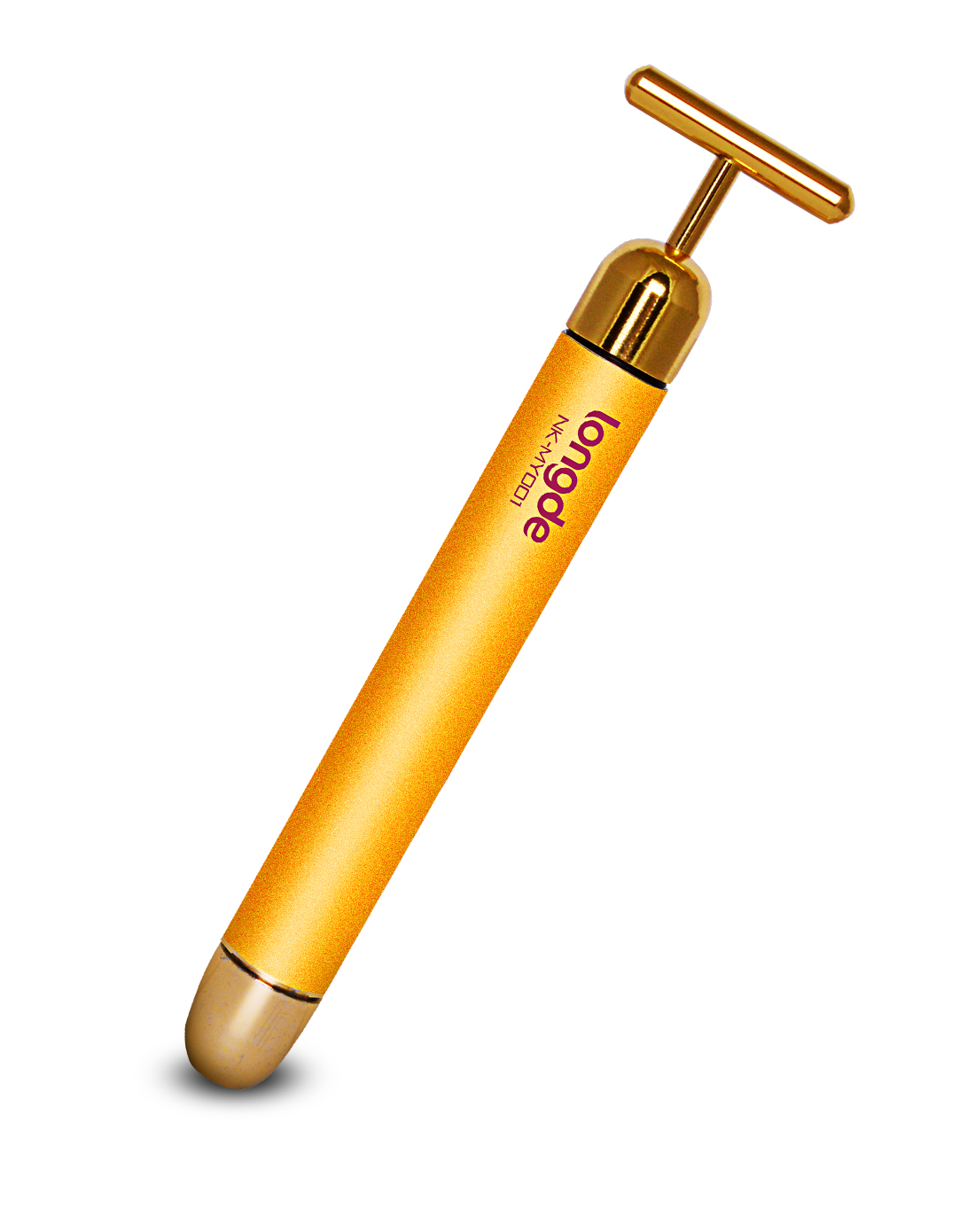 黄金美容棒 24k黄金美容棒 高频微震瘦脸 (金色)