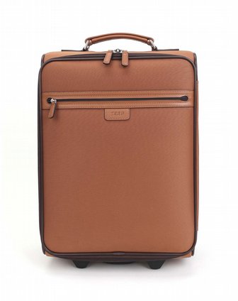 圣伽步skap箱包-女款红棕色18寸可登机旅行箱
