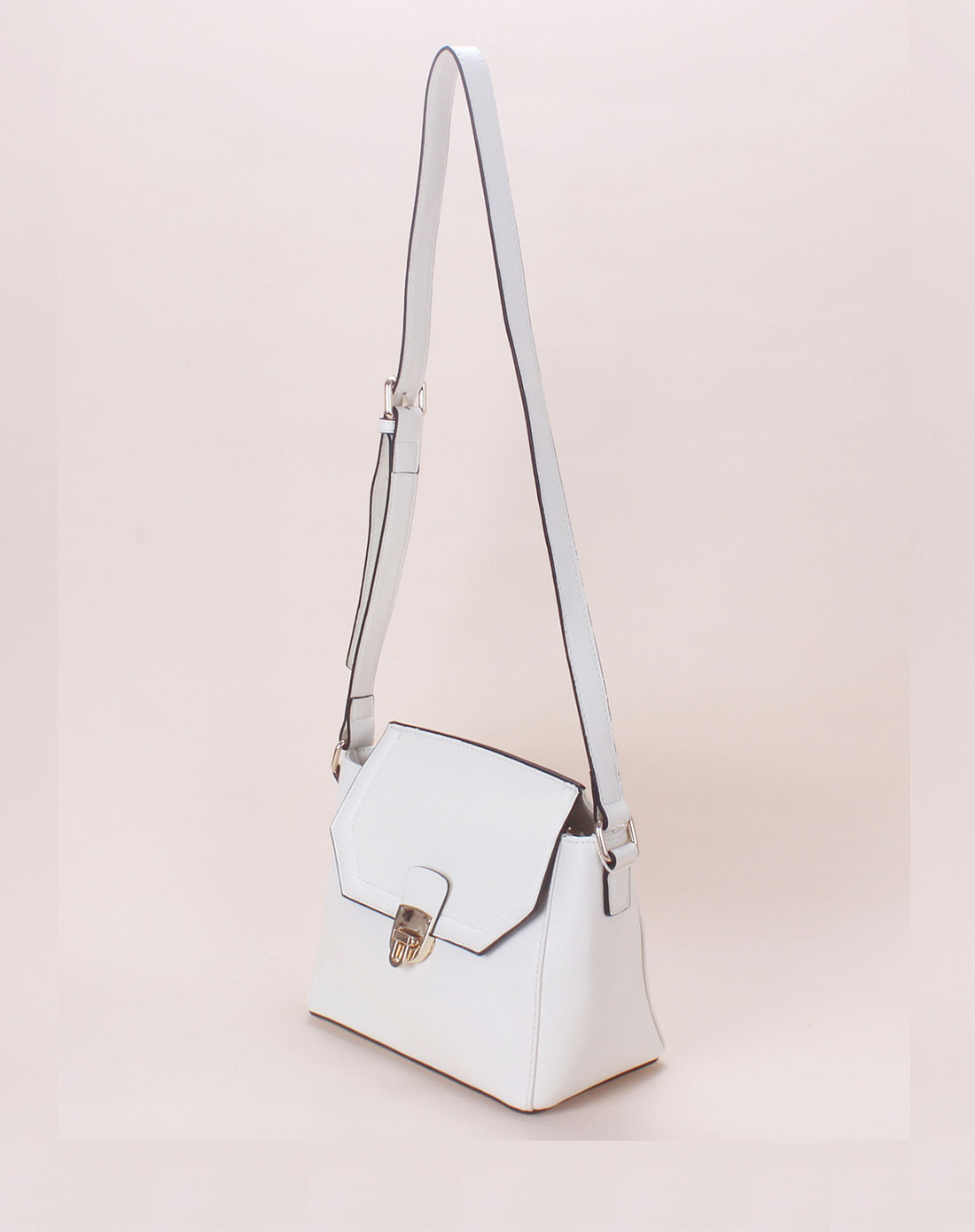 女款白色斜挎包