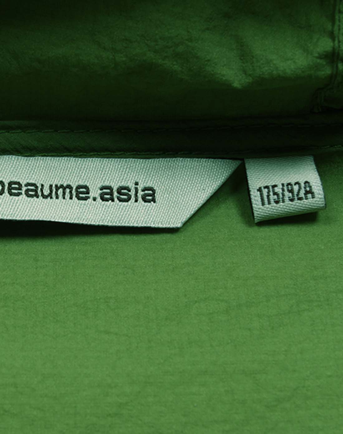 宝美 男款深草绿色防晒超薄长袖皮肤衣