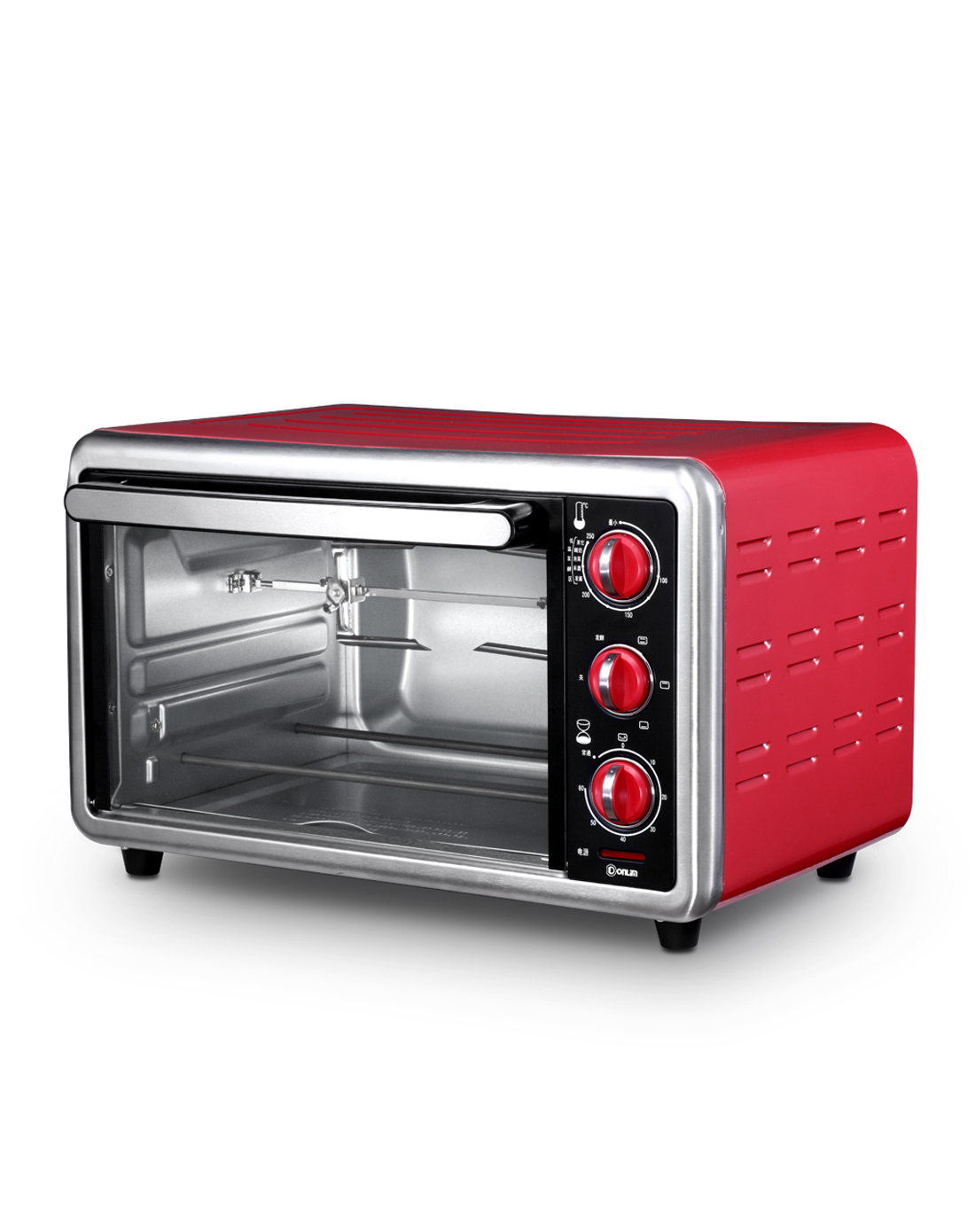 22l家用带360度旋转烤叉烤箱