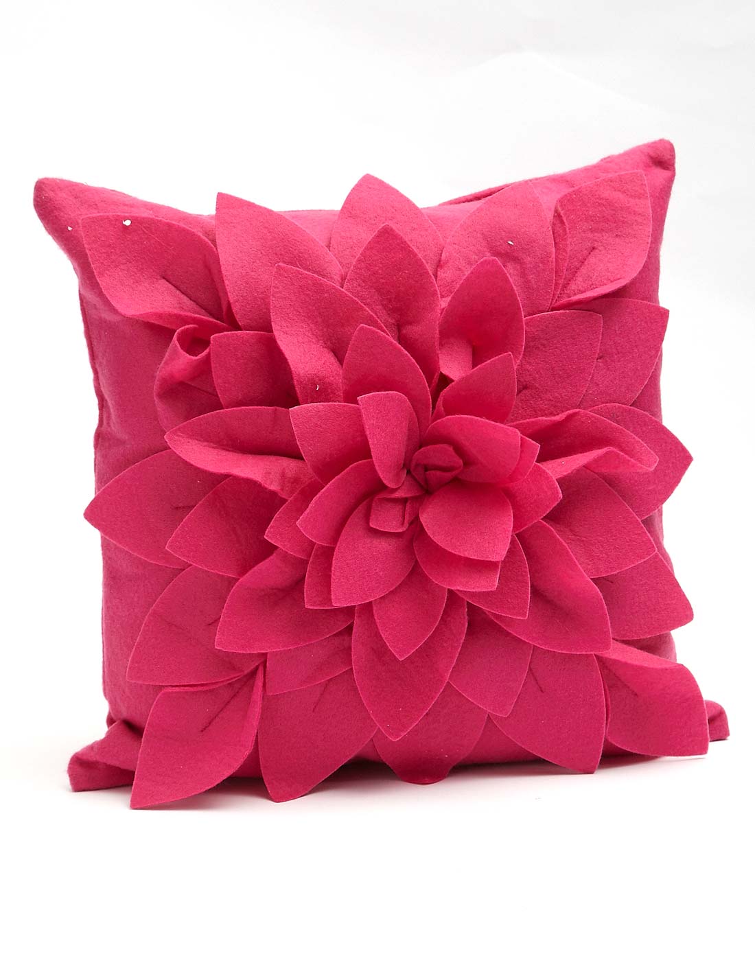 43*43cm毛毡立体花朵抱枕/靠垫/车枕(带枕芯)